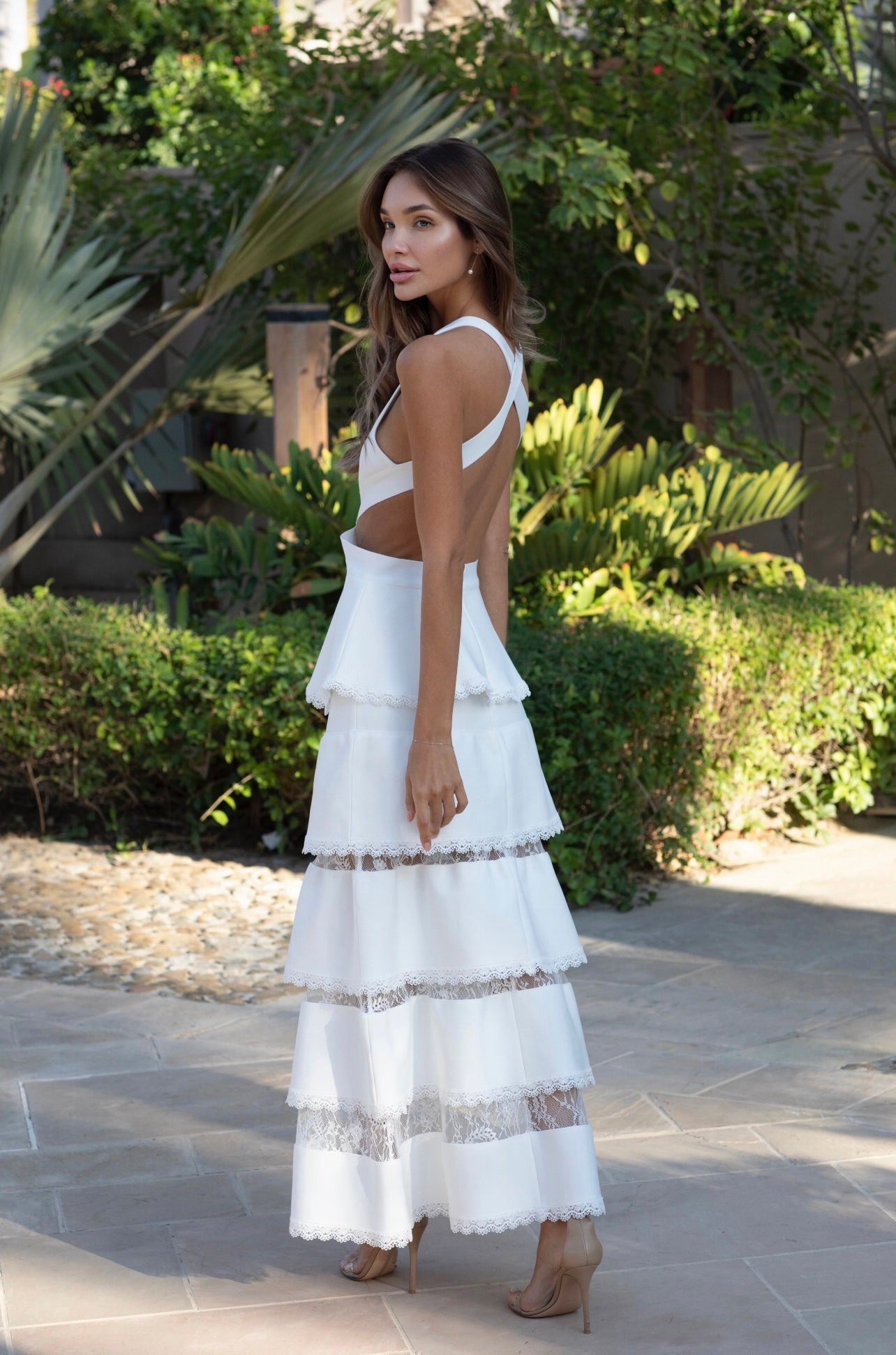 Anne Louise Boutique White Gazelle Dress