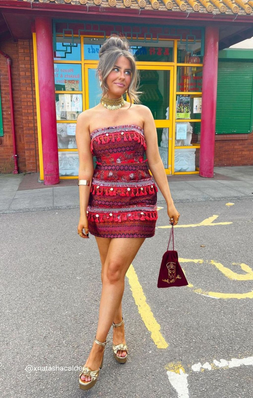 Prem The Label Khari Mini Dress