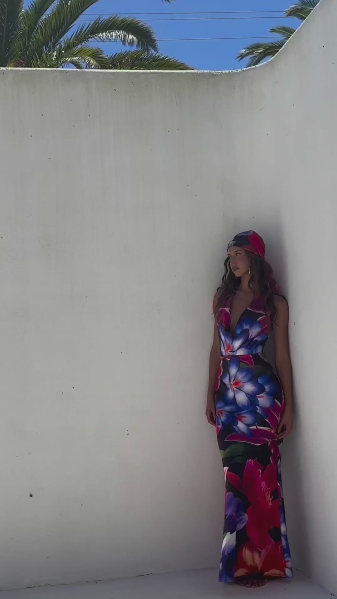 Runaway The Label Posey Floral Maxi Dress