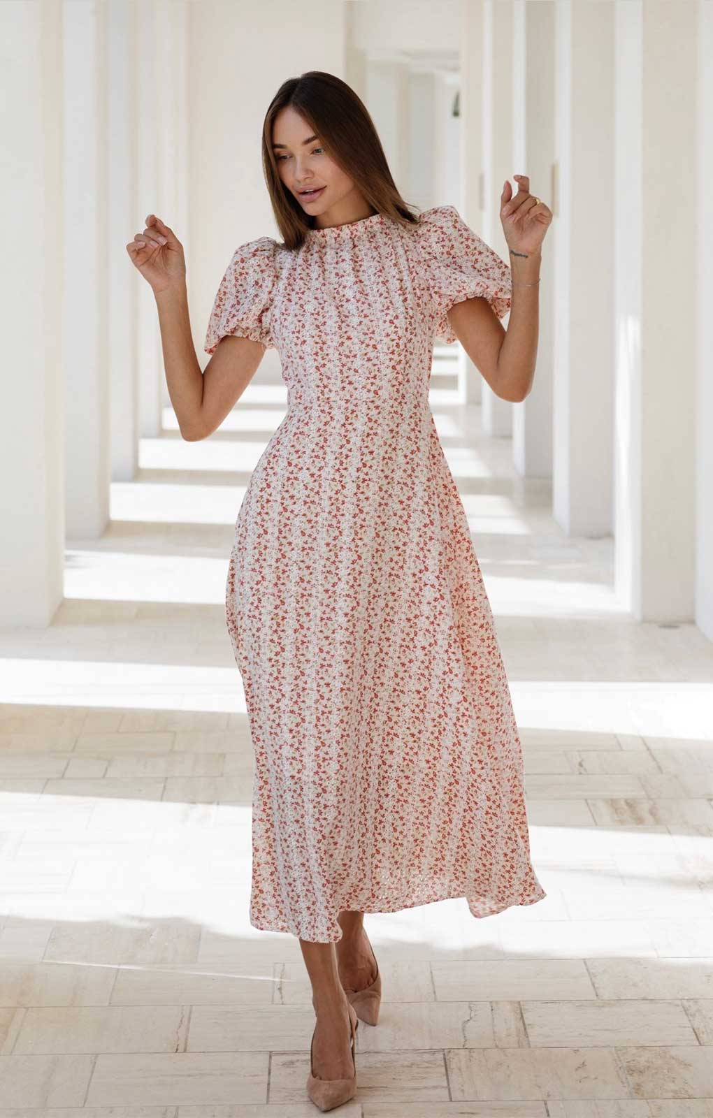 Anne Louise Boutique Red Windsor Dress