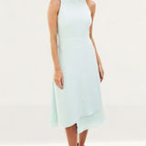 Reiss Open Back Mint Midi Dress product image