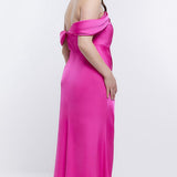 River Island Pink Bardot Maxi Dress product image