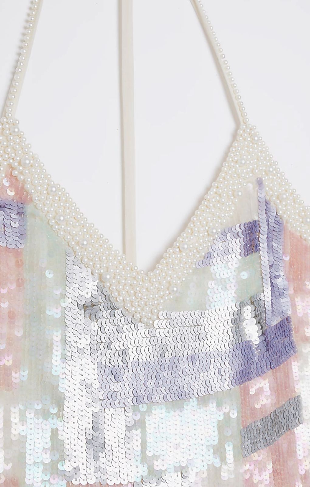 River Island Sequin Shift Mini Dress