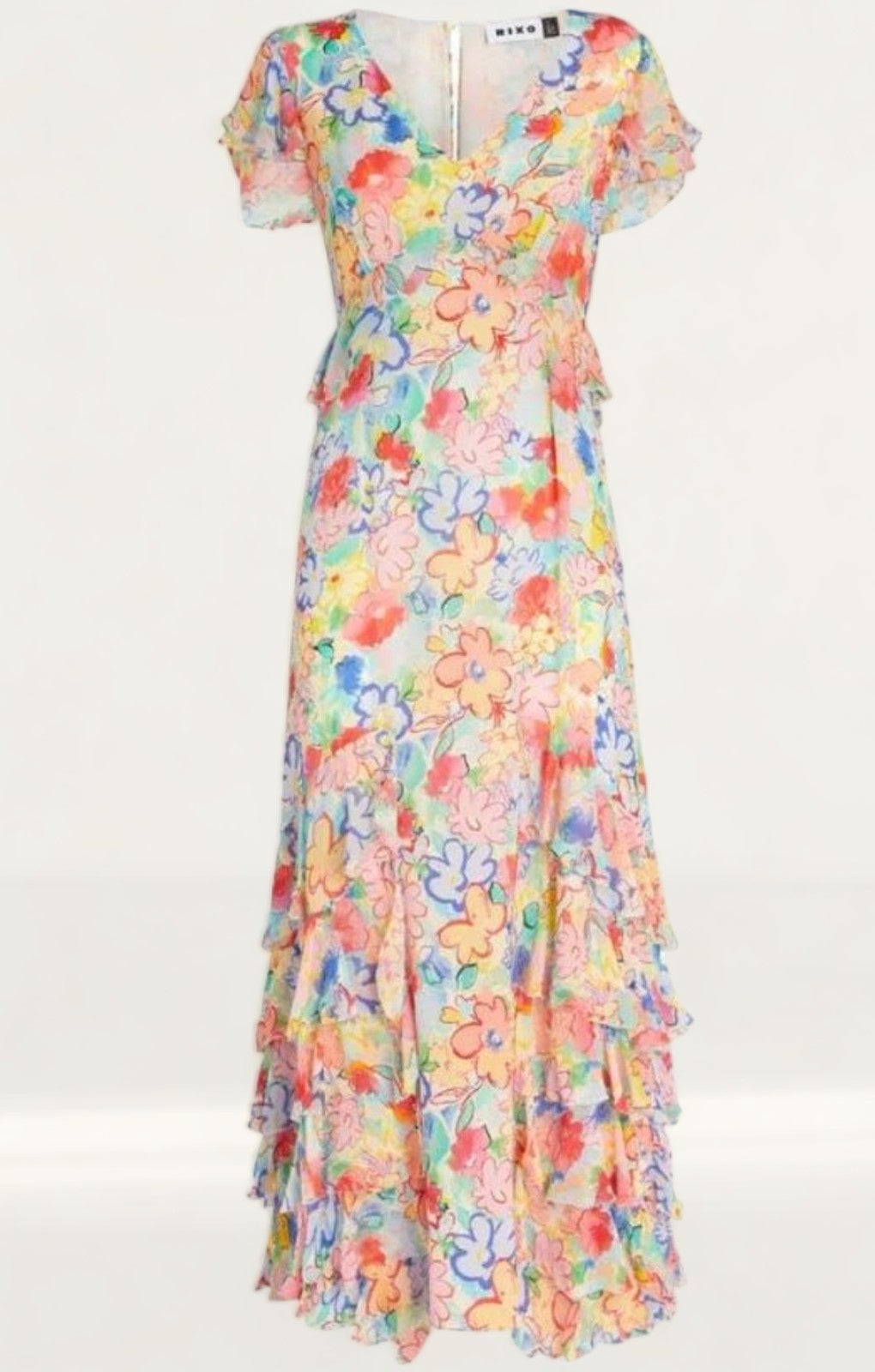 RIXO Multicoloured Thanvi Midi Dress product image