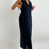 Rixo Black Sabrina Dress