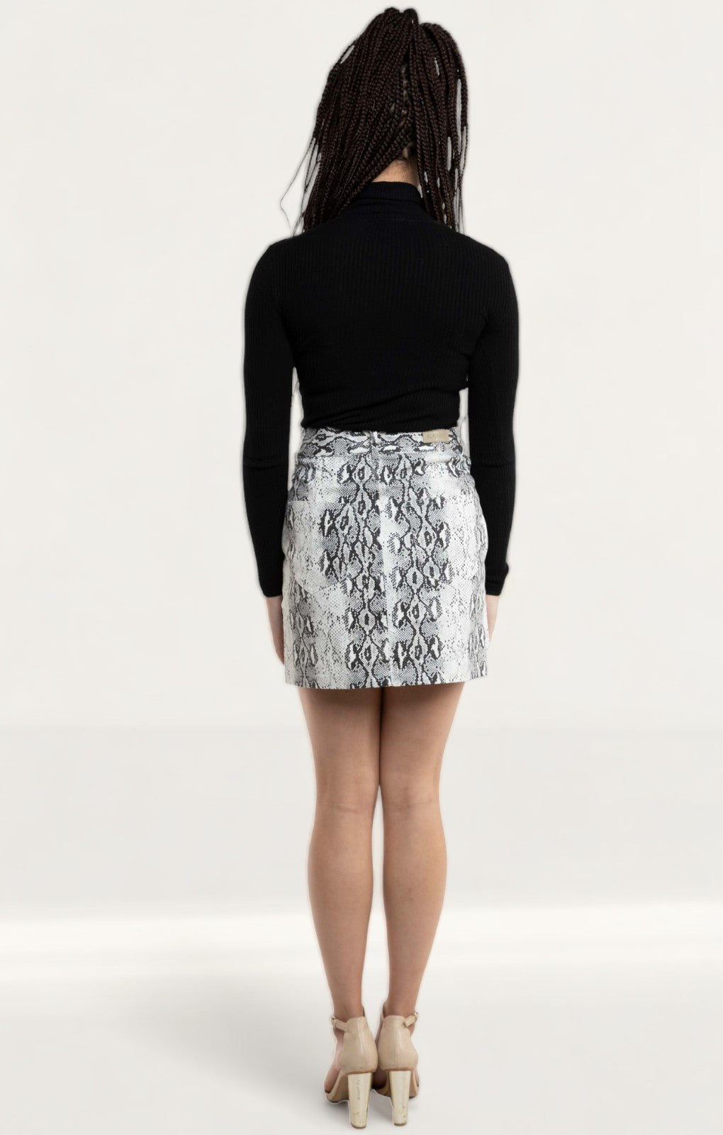 Runaway The Label Snake Print Anaconda Skirt