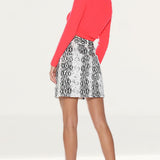 Runaway The Label Snake Print Anaconda Skirt
