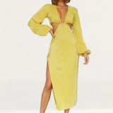 Runaway the Label Citrus Freja Midi Dress