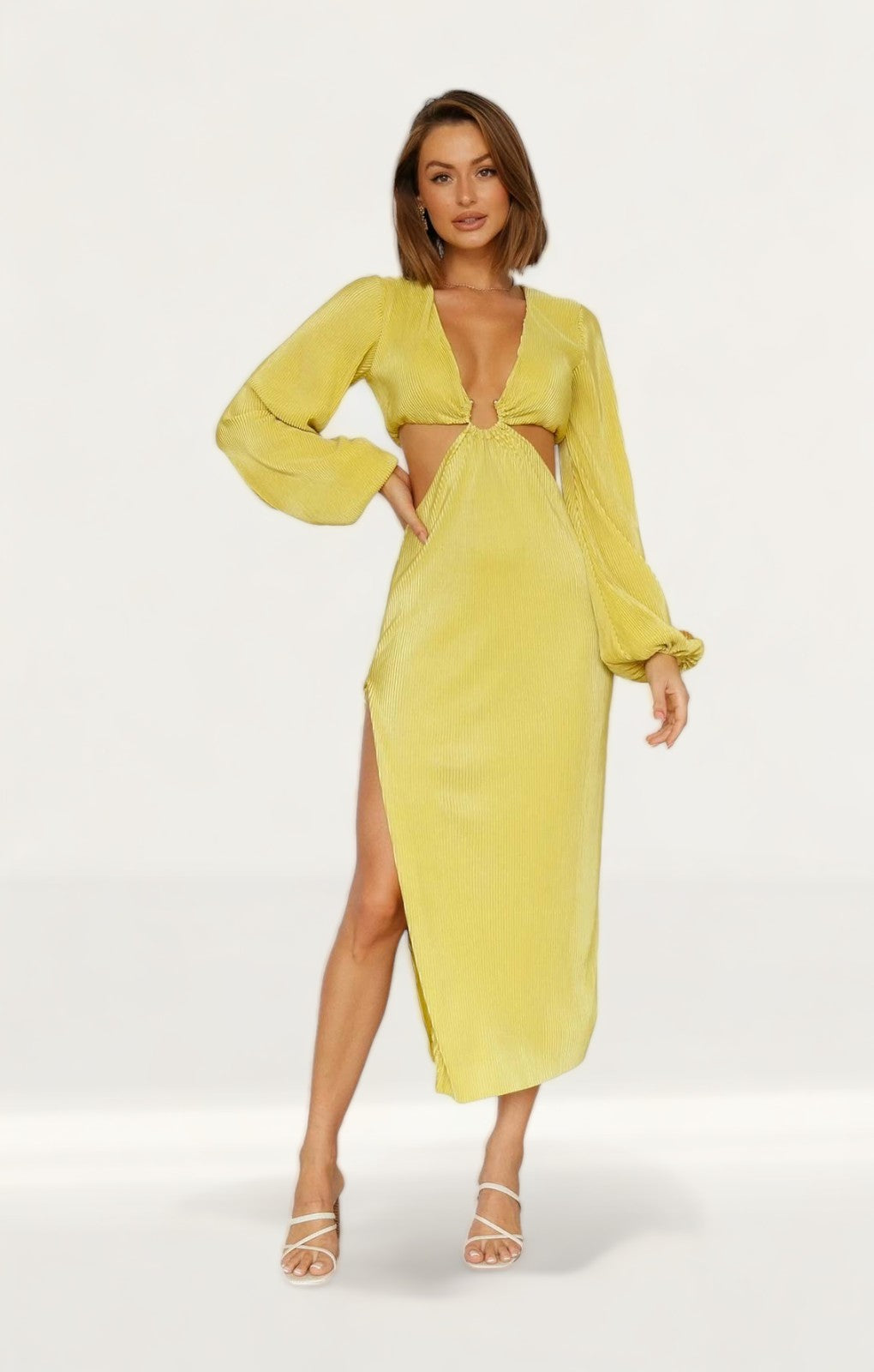 Runaway the Label Citrus Freja Midi Dress