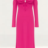 Runaway The Label Diseree Fuschia Midi Dress