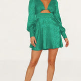 Runaway The Label Emerald Rosalia Mini Dress product image