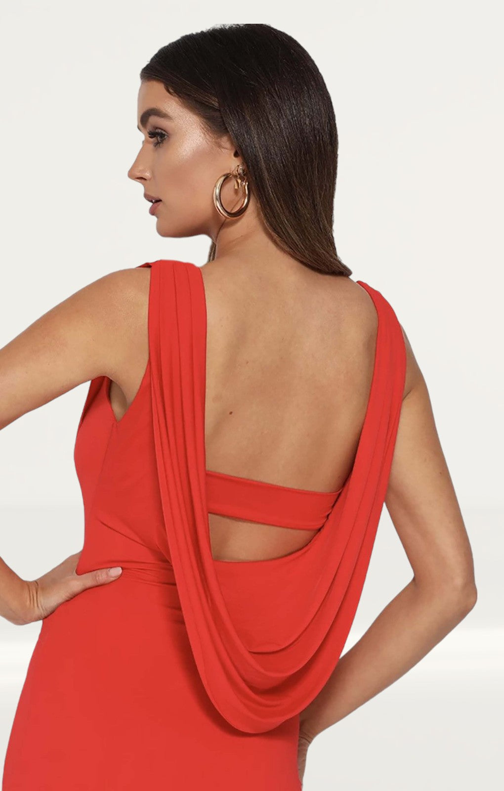 Runaway The Label Flame Dress In Red product image