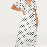 Runaway The Label Holstein Wrap Dress product image