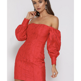 Runaway The Label Natalia Mini Red Dress product image