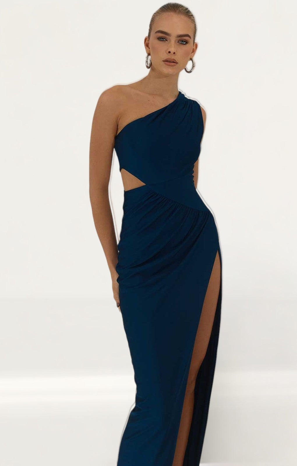RUNAWAY THE LABEL VIELLA MAXI DRESS - EMERALD main image 0