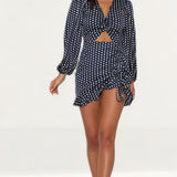 Runaway The Label Nyane Dress in Navy product image