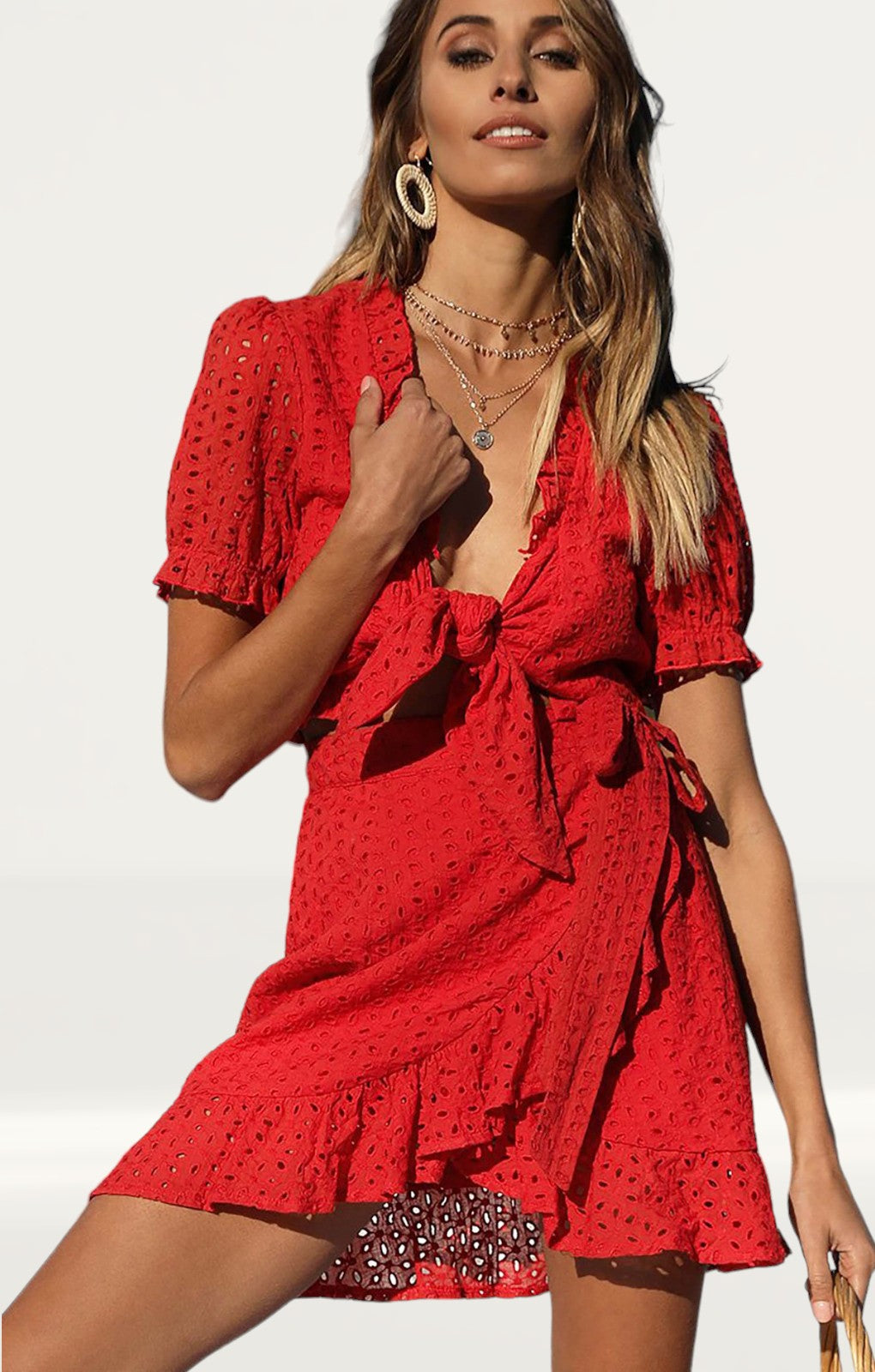 Runaway The Label Red Wrap Co-Ord product image