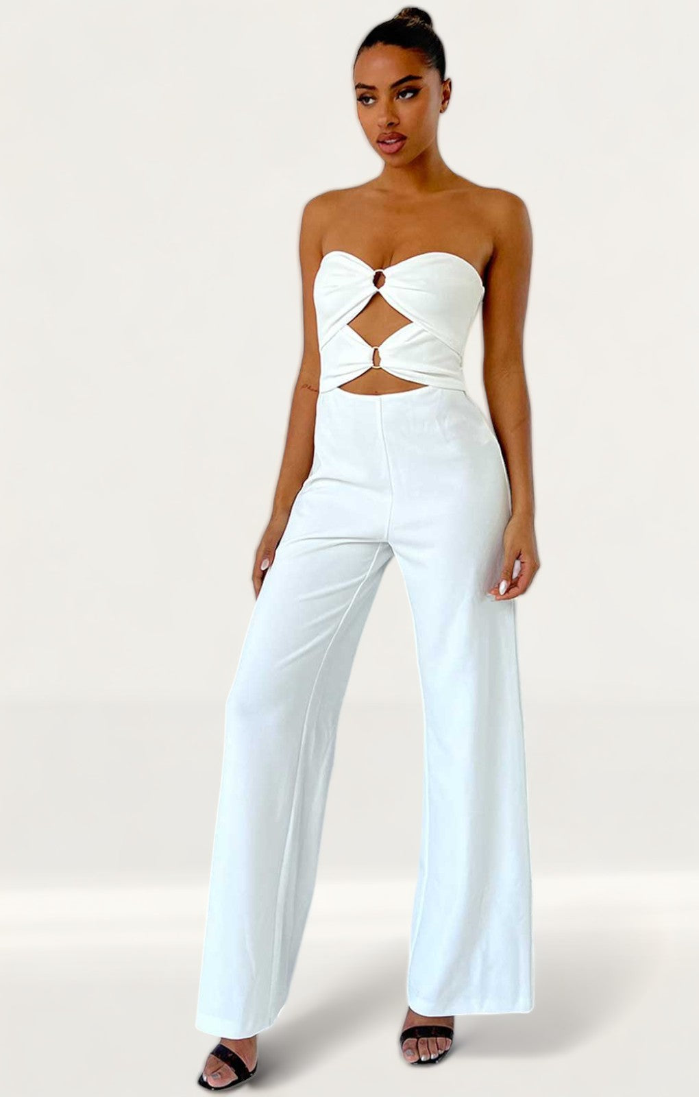 Runaway The Label White Joslin Jumpsuit product image