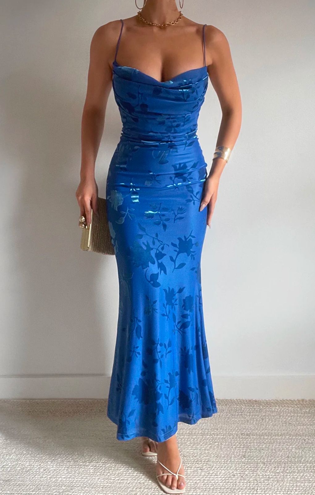Rent Runaway The Label Blue Pretoria Maxi Dress | Hirestreet Rent Runaway The Label Blue Pretoria Maxi Dress | Hirestreet