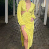 Runaway the Label Citrus Freja Midi Dress