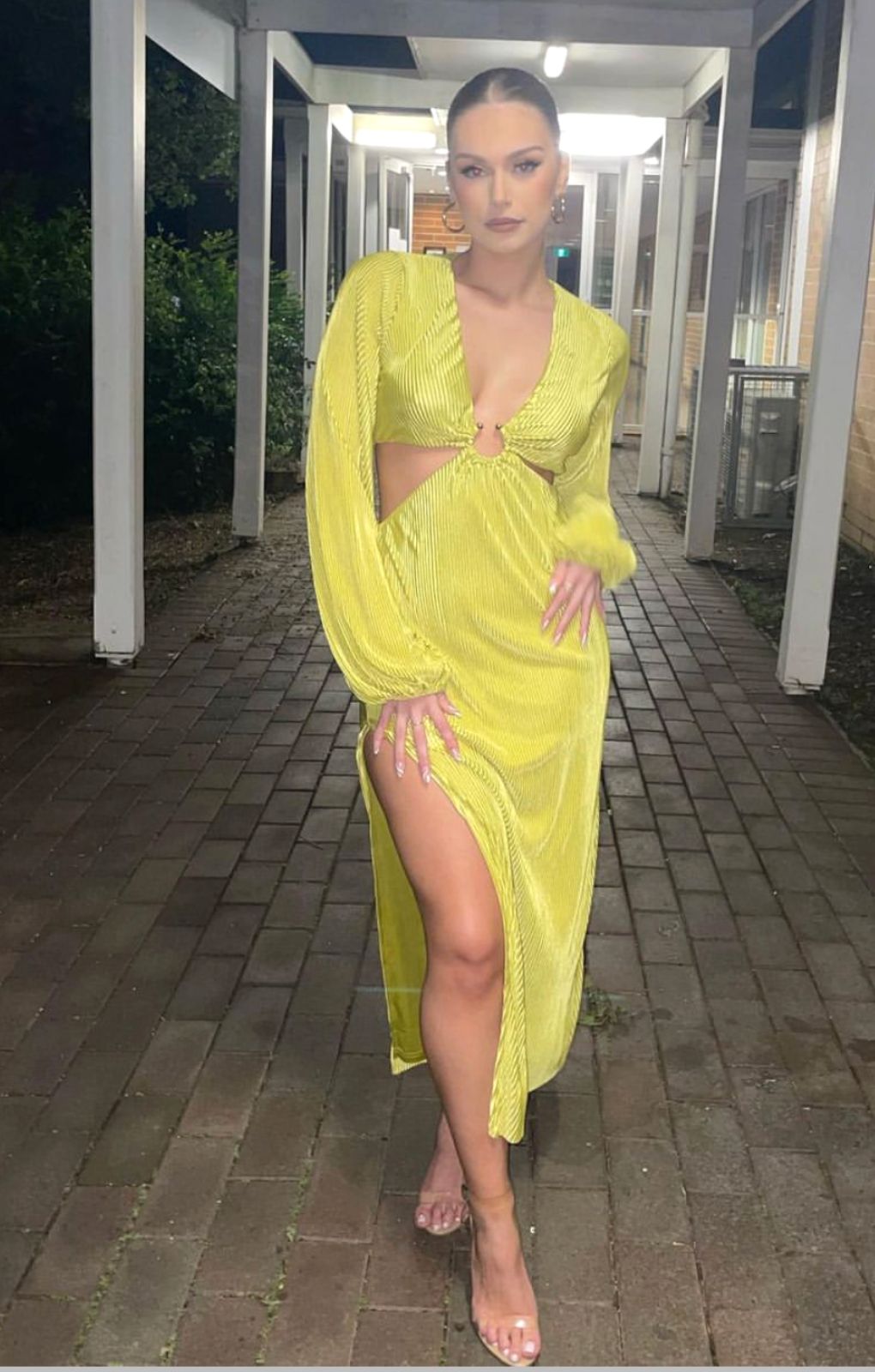 Runaway the Label Citrus Freja Midi Dress