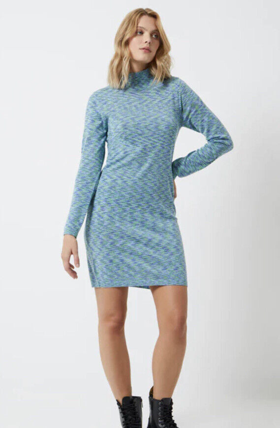 French Connection Janna Space Dye Knit Mini Dress