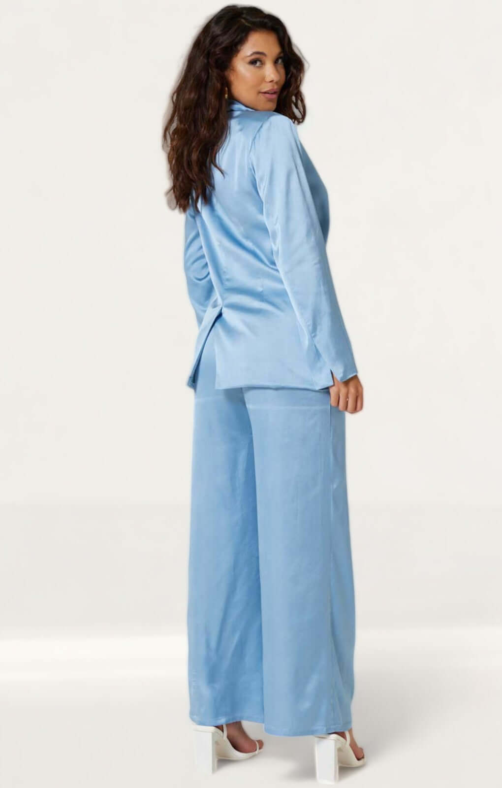 Samsara Mia Power Suit in Recycled Polyester Satin product image