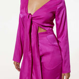 Samsara Alma Bow Jumpsuit in Pink product image