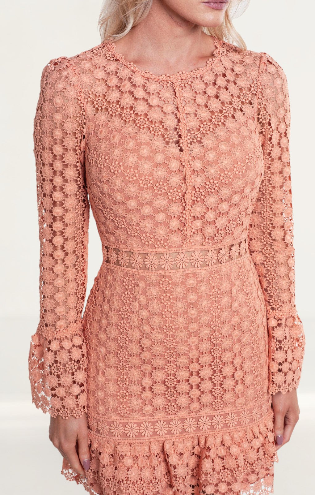 Rent Saylor Lani Crochet Lace Mini Dress | Hirestreet Rent Saylor Lani Crochet Lace Mini Dress | Hirestreet