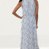Saylor Chriselle Ditsy Print Maxi Dress