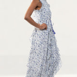 Saylor Chriselle Ditsy Print Maxi Dress
