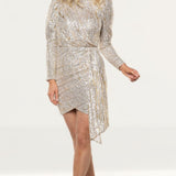 Saylor Gold Bianca Mini Dress product image