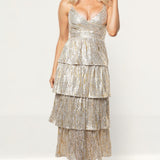 Saylor Gold Dalarie Maxi Dress product image