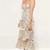 Saylor Gold Dalarie Maxi Dress product image