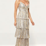 Saylor Gold Dalarie Maxi Dress product image