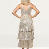 Saylor Gold Dalarie Maxi Dress product image