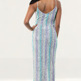 Saylor Pip Sequin Midi Dress product image