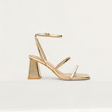 Schuh Samantha Block High Heels in Gold product image