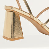 Schuh Samantha Block High Heels in Gold product image