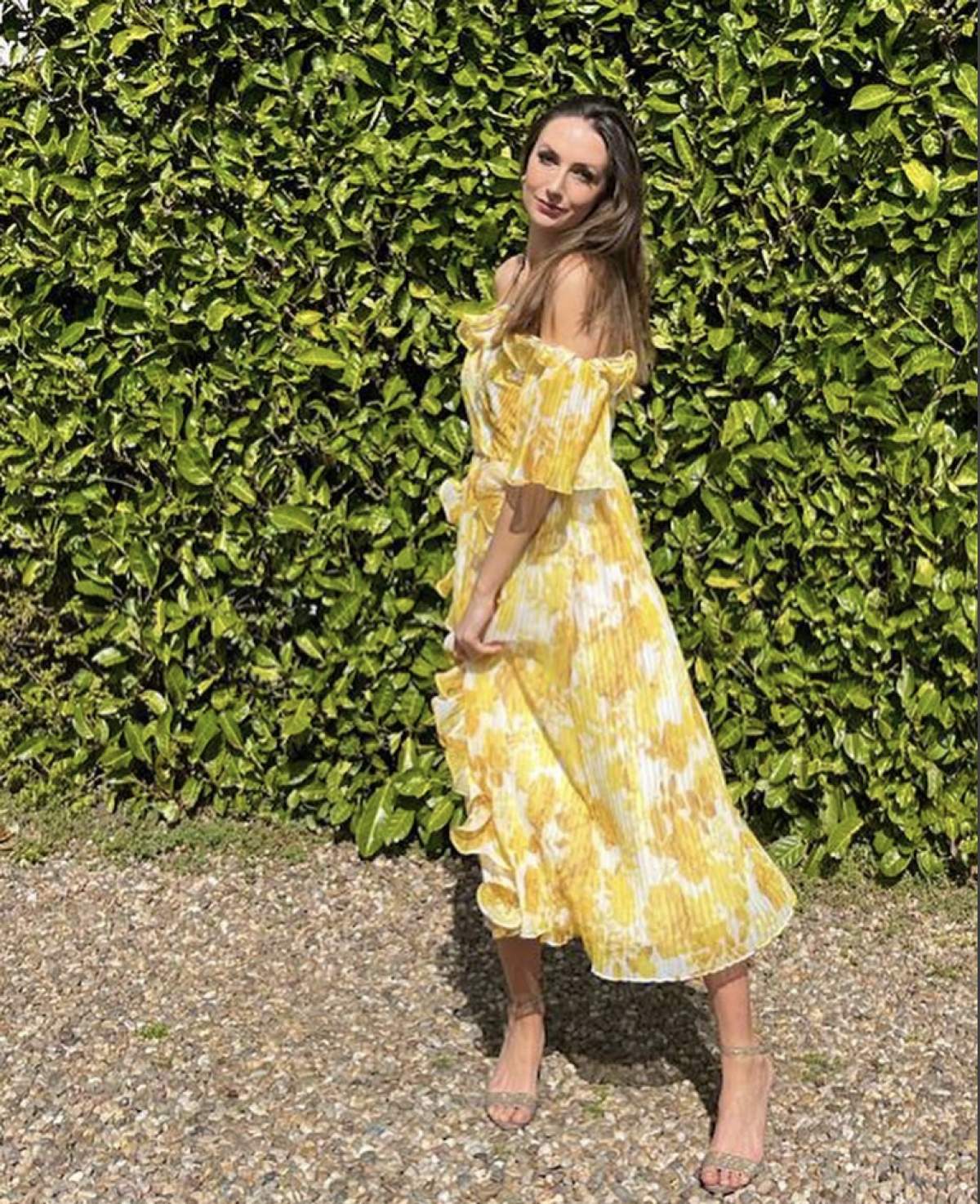 Talulah Yellow Sunshine Midi Dress