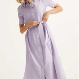 M&S AUTOGRAPH Silk Blend Belted Midaxi Tiered Dress product image