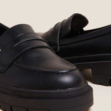 M&S Wide Fit Slip On Flatform Loafers
