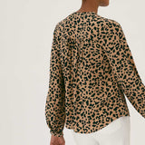 M&S Printed Round Neck Long Sleeve Blouse product image
