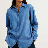 M&S Pure Tencel Denim Collared Shirt