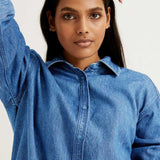 M&S Pure Tencel Denim Collared Shirt