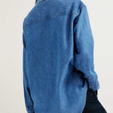 M&S Pure Tencel Denim Collared Shirt