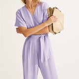 M&S Autograph Wide Leg Kimono Jumpsuit
