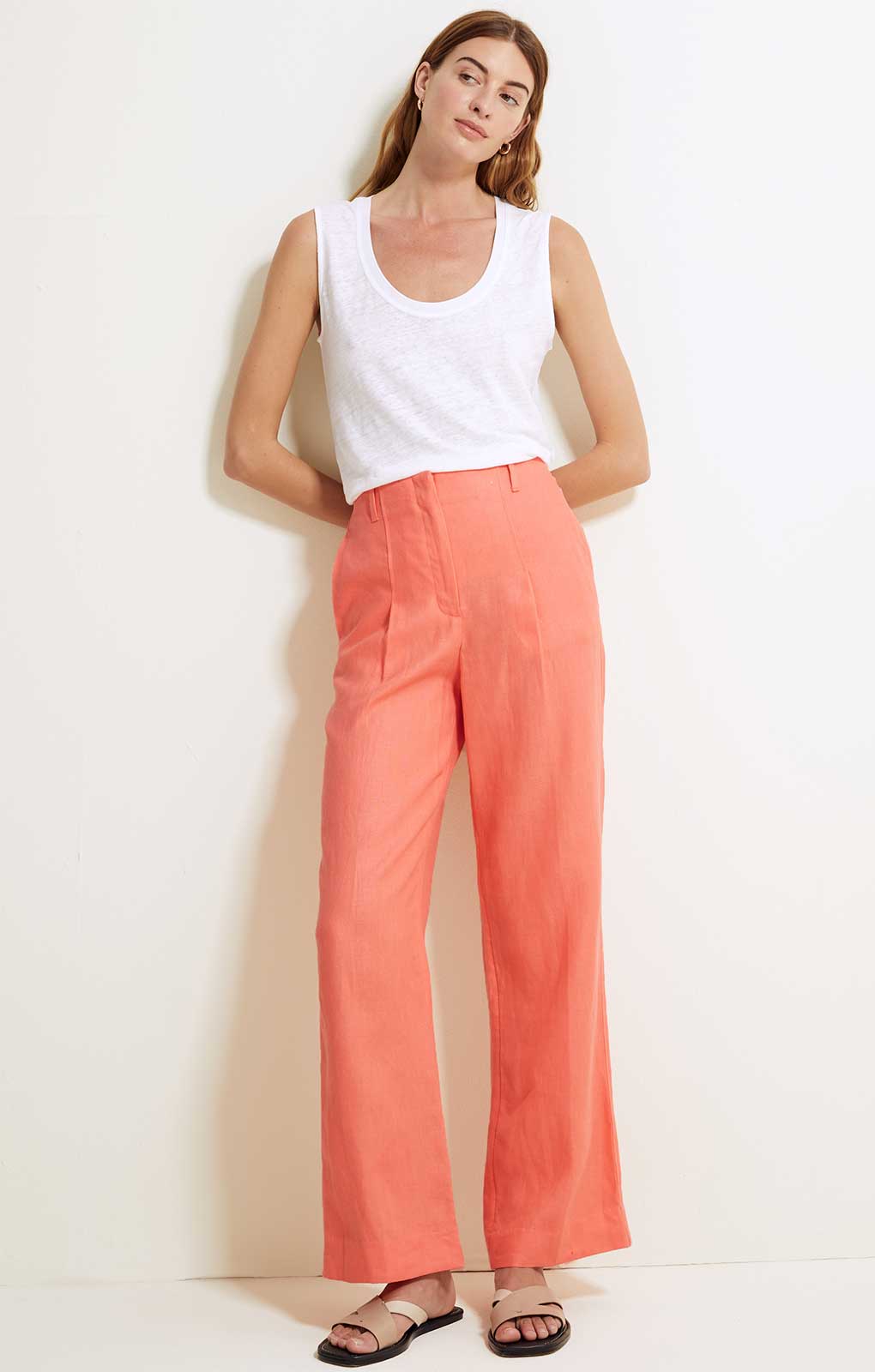 M&S Autograph Irish Linen Blended Jacket & Trousers