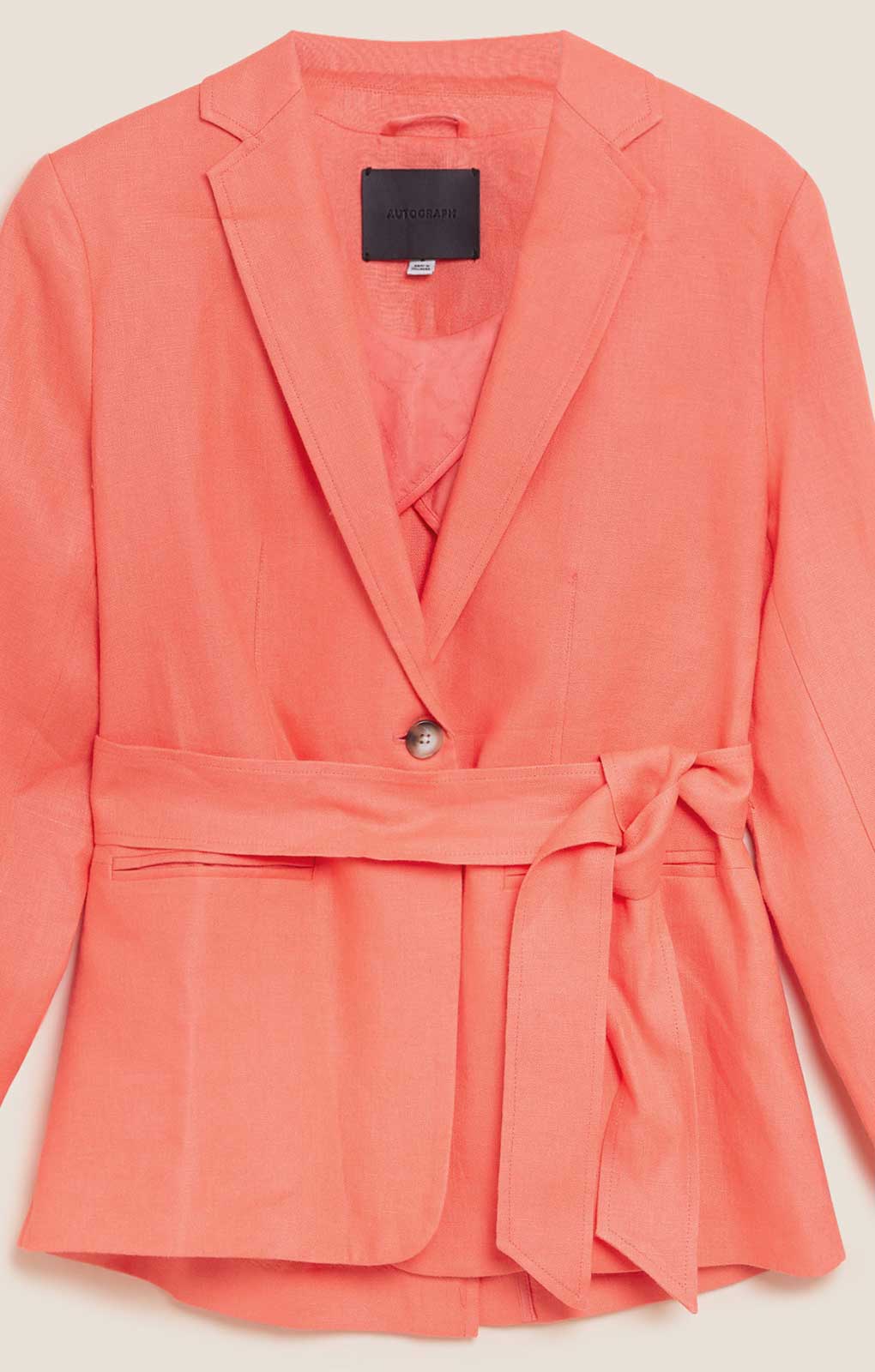 M&S Autograph Irish Linen Blended Jacket & Trousers