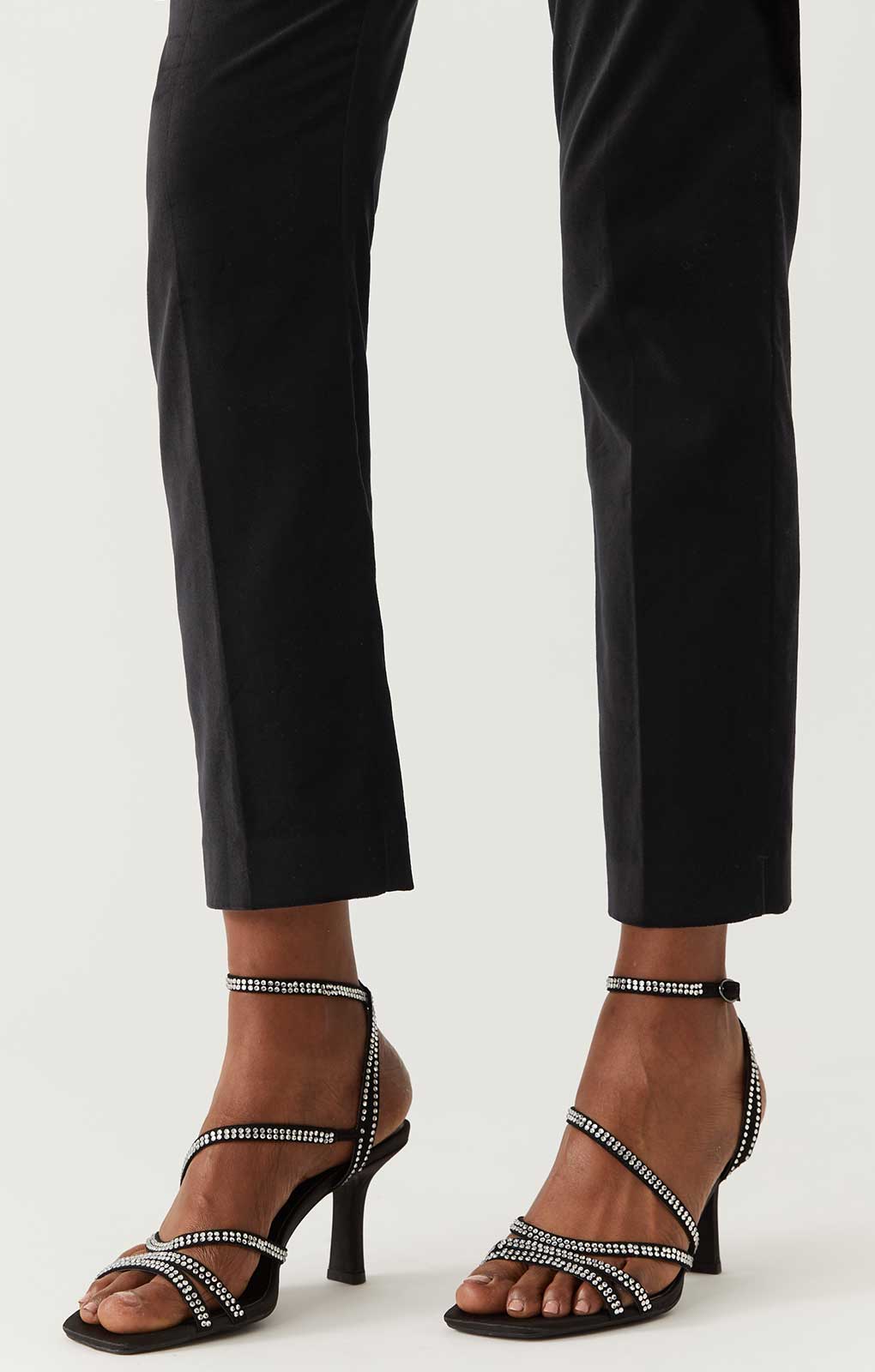 M&S Cotton Velvet Suit in Charcoal